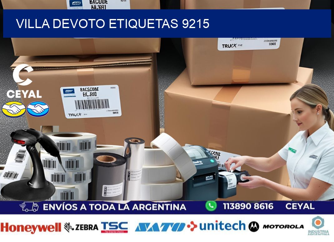 Villa Devoto etiquetas 9215