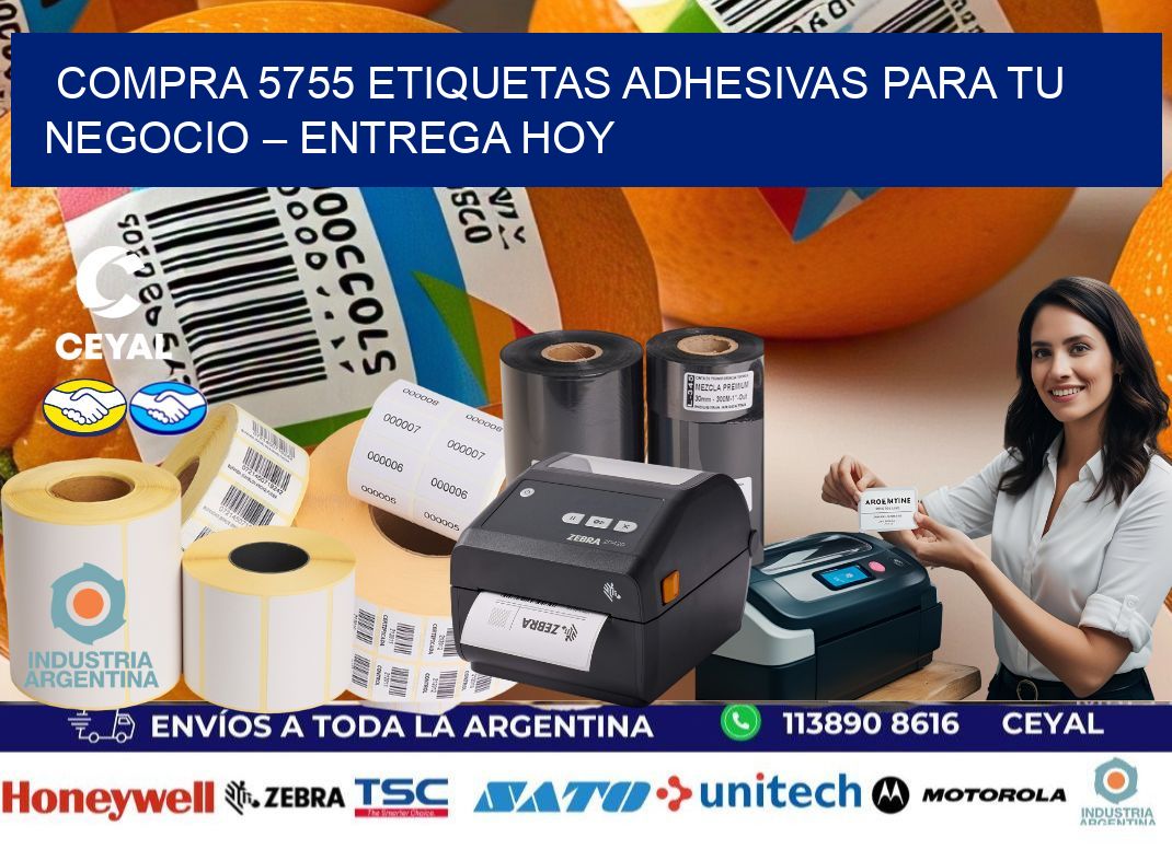 compra 5755 Etiquetas Adhesivas para Tu Negocio – Entrega Hoy