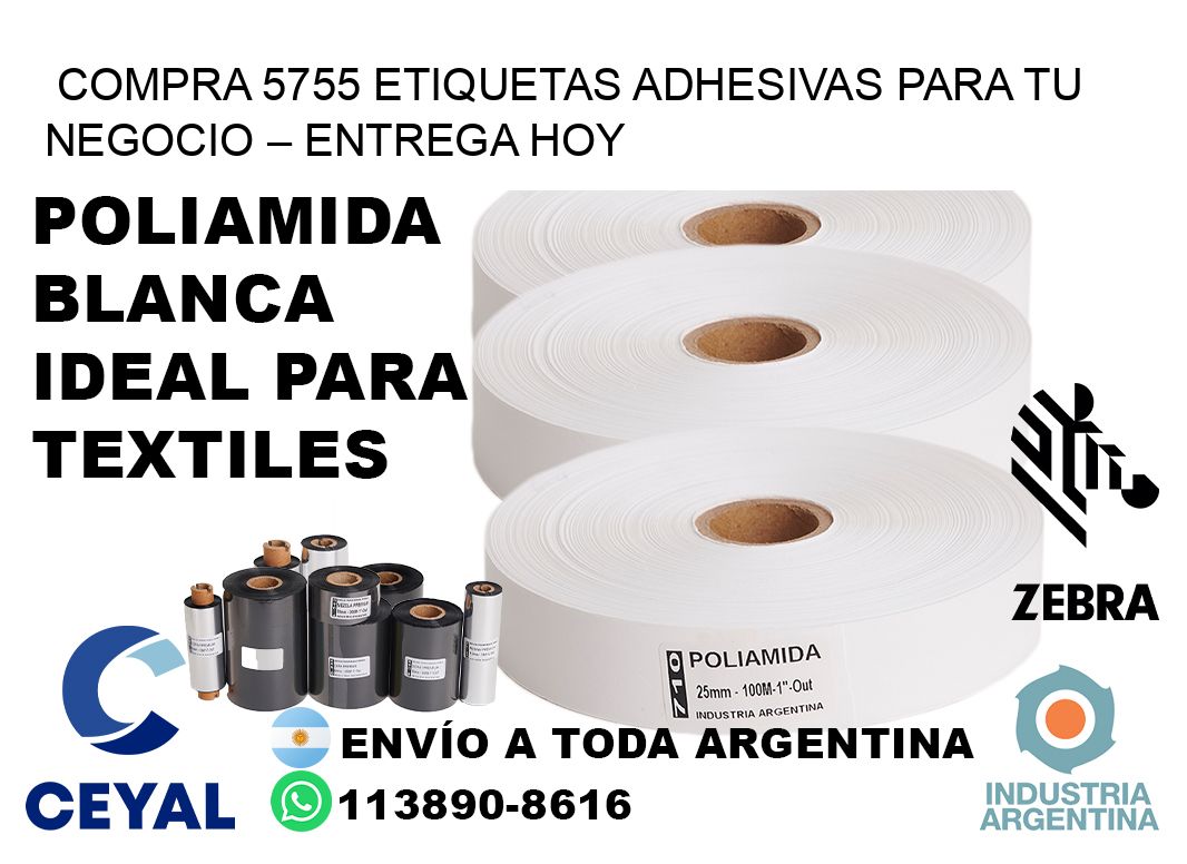 compra 5755 Etiquetas Adhesivas para Tu Negocio – Entrega Hoy