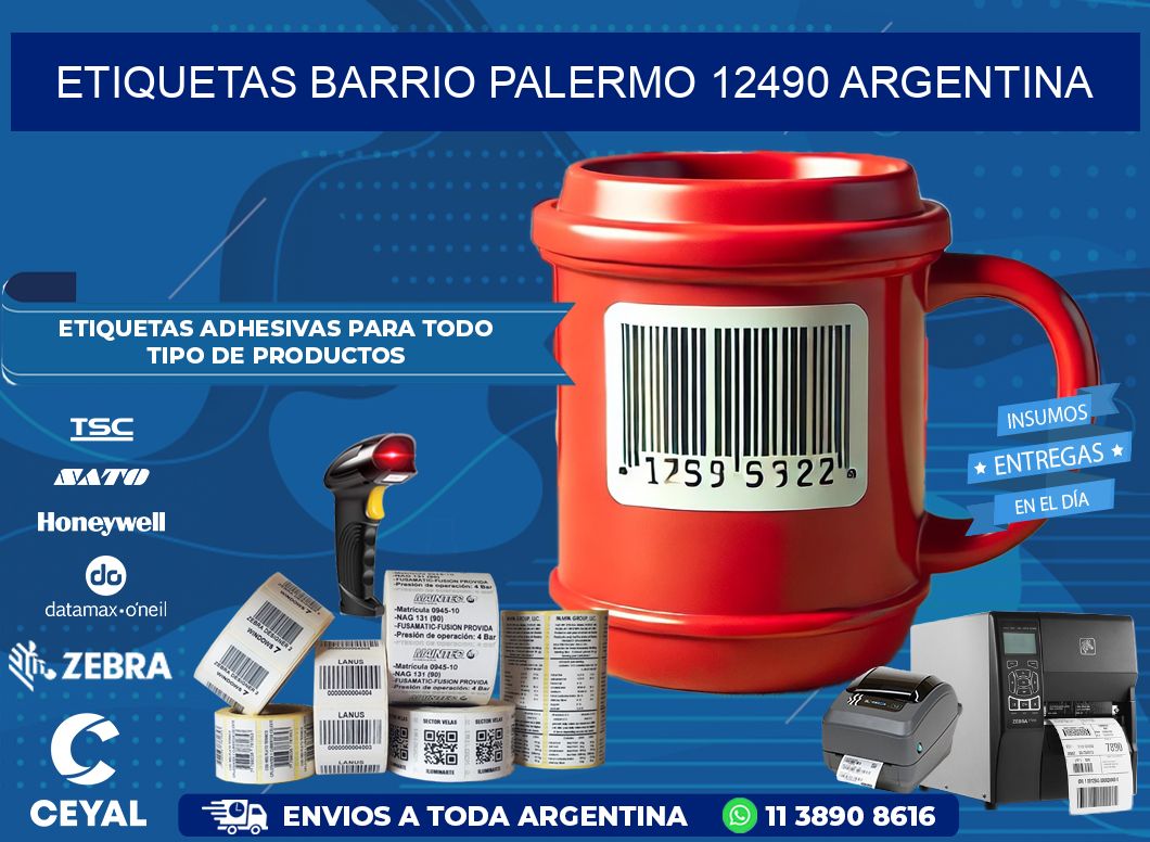 etiquetas barrio palermo 12490 argentina