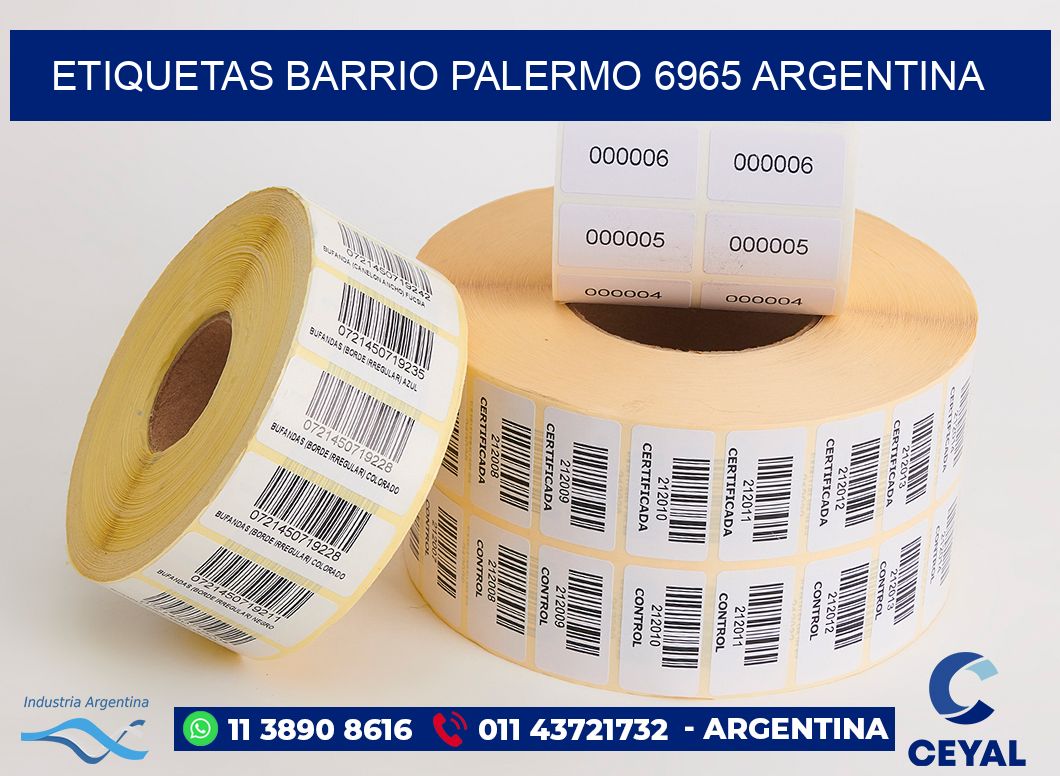 etiquetas barrio palermo 6965 argentina