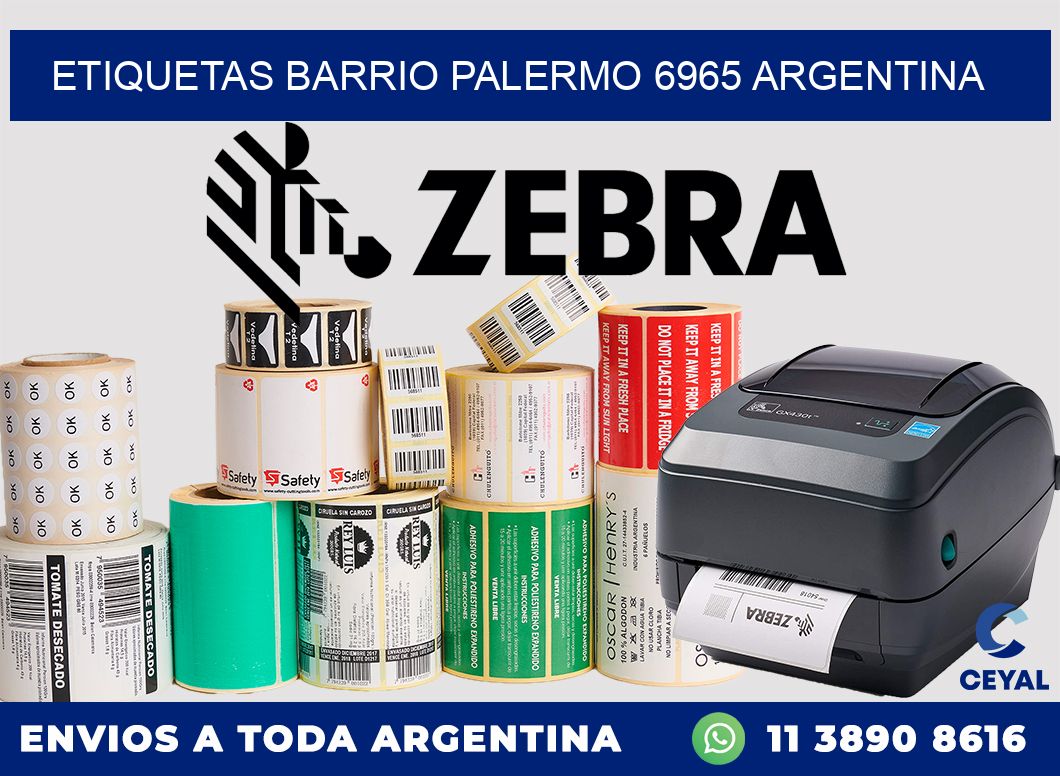 etiquetas barrio palermo 6965 argentina