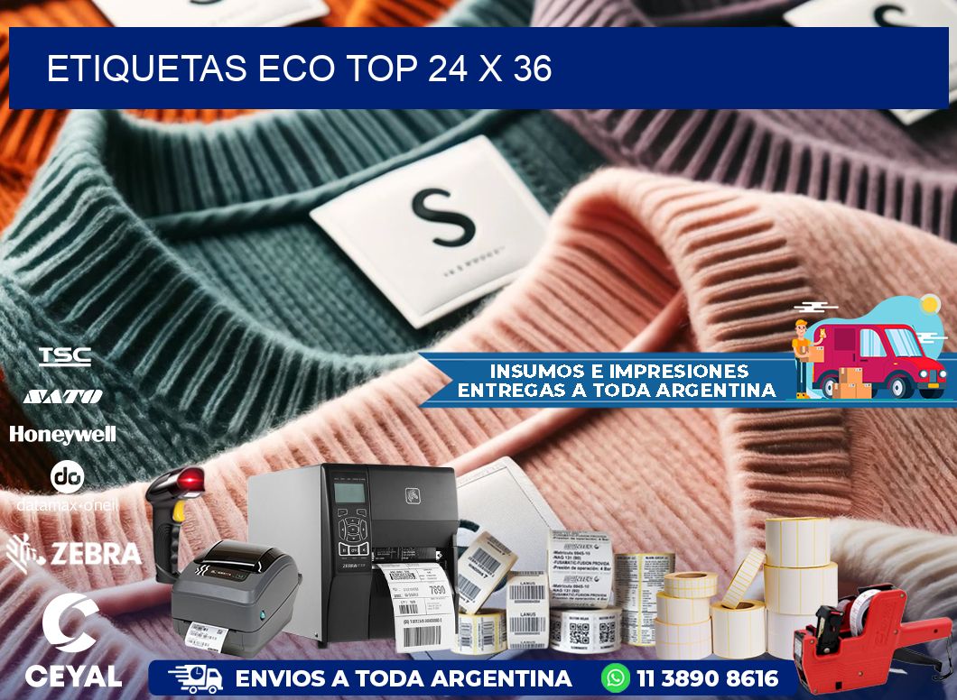 etiquetas eco top 24 x 36