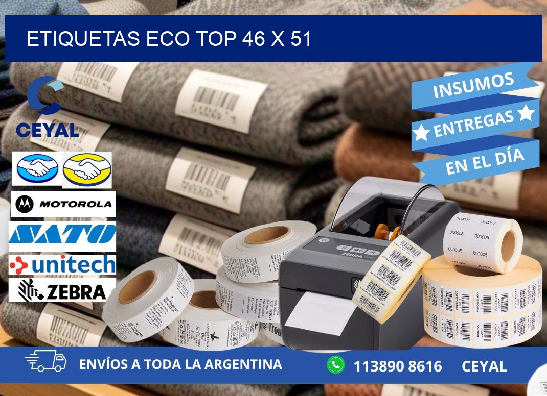 etiquetas eco top 46 x 51