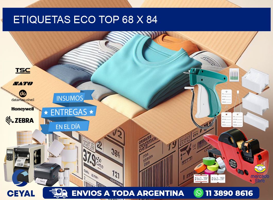 etiquetas eco top 68 x 84