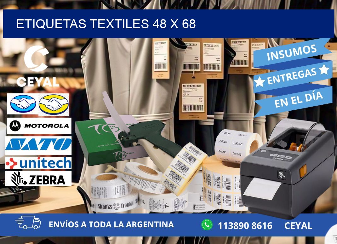 etiquetas textiles 48 x 68