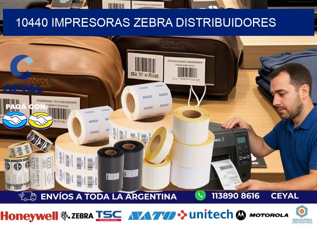 10440 impresoras Zebra distribuidores