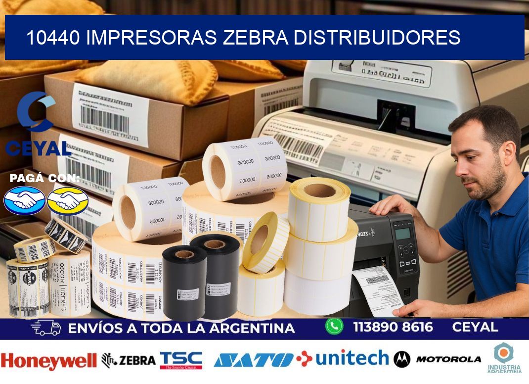 10440 impresoras Zebra distribuidores