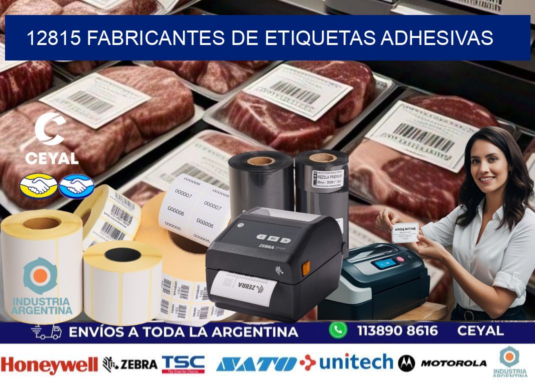 12815 Fabricantes de etiquetas adhesivas