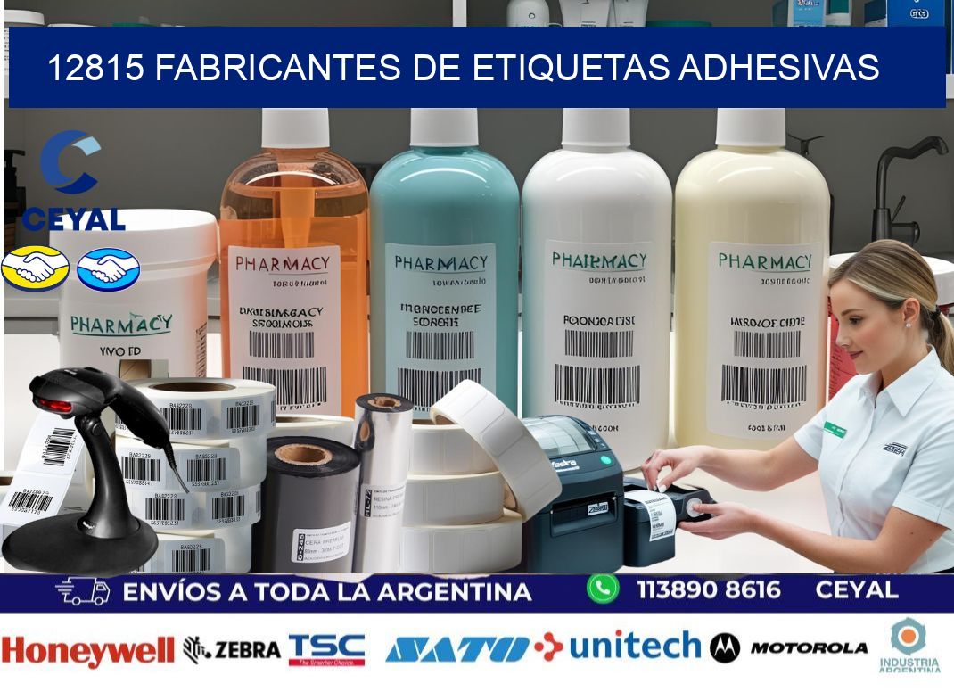 12815 Fabricantes de etiquetas adhesivas