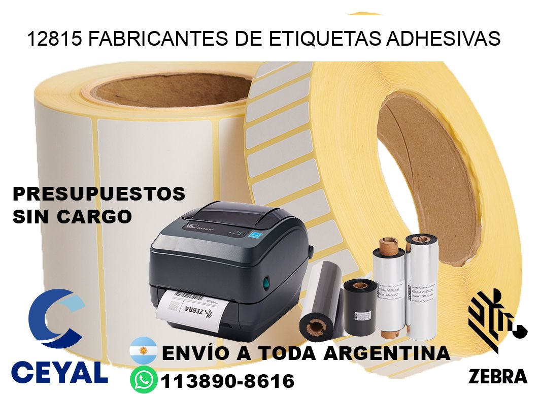 12815 Fabricantes de etiquetas adhesivas