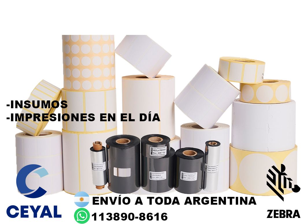 20 cajas de etiquetas 87 x 89