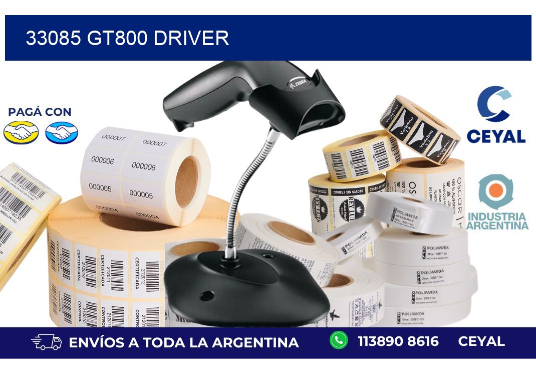 33085 GT800 driver