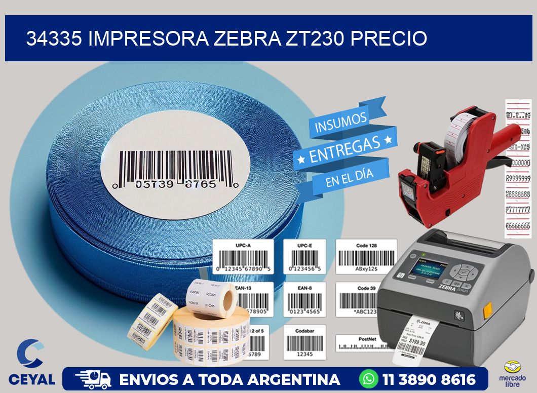 34335 Impresora Zebra ZT230 precio