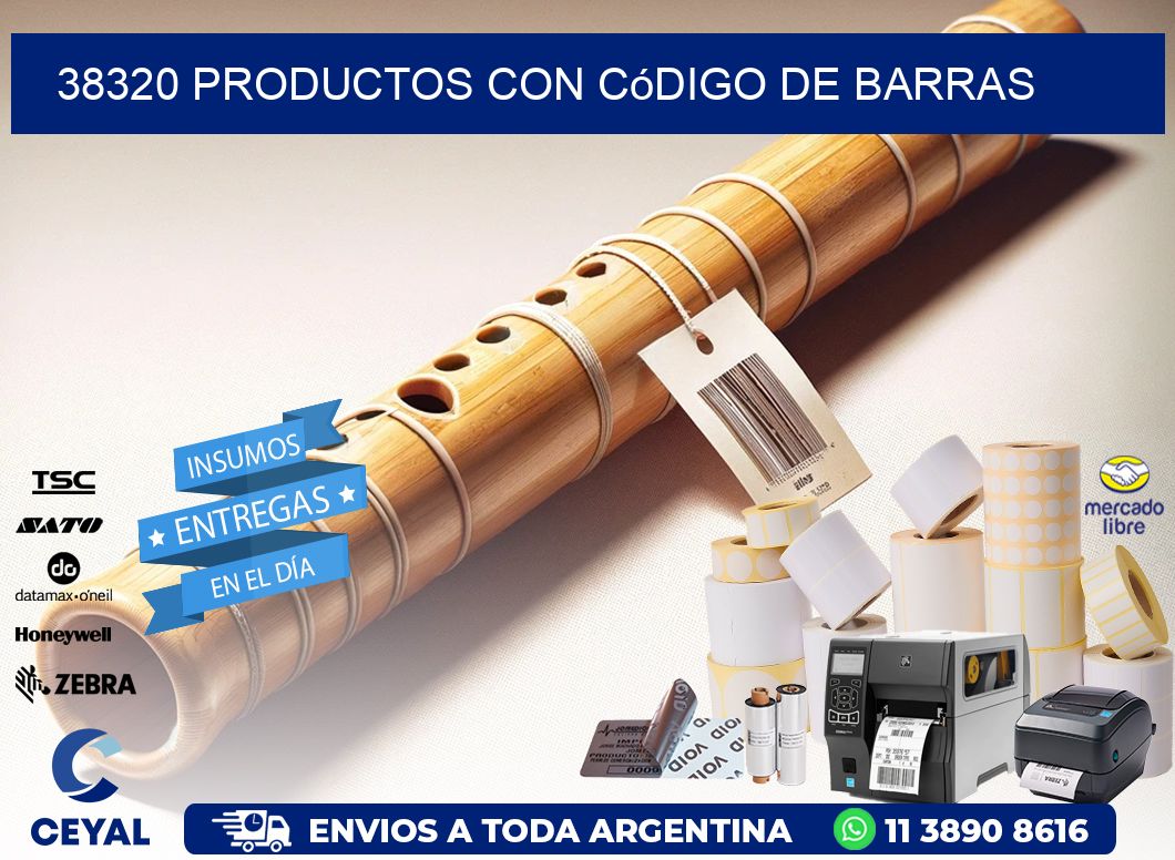 38320 Productos con código de barras