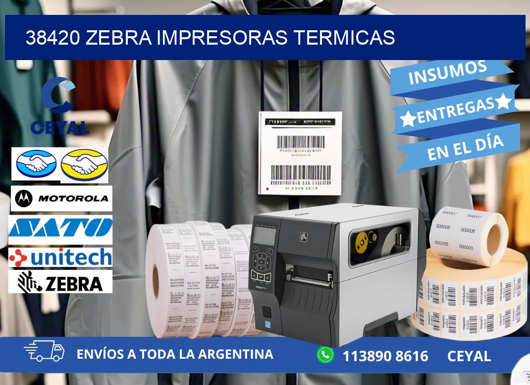 38420 Zebra impresoras termicas