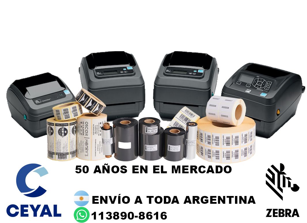 5 cajas de etiquetas 94 x 56