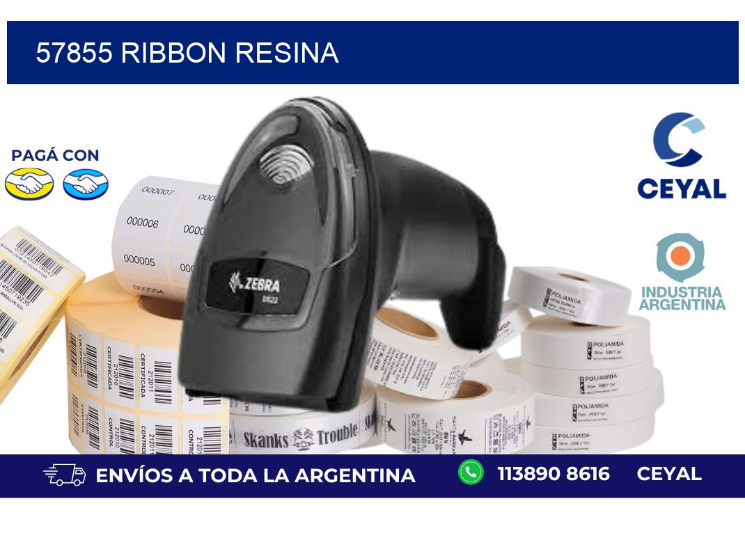 57855 Ribbon resina