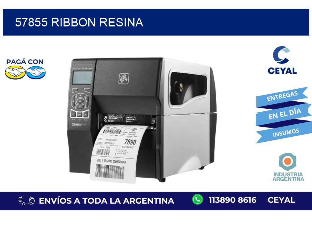 57855 Ribbon resina