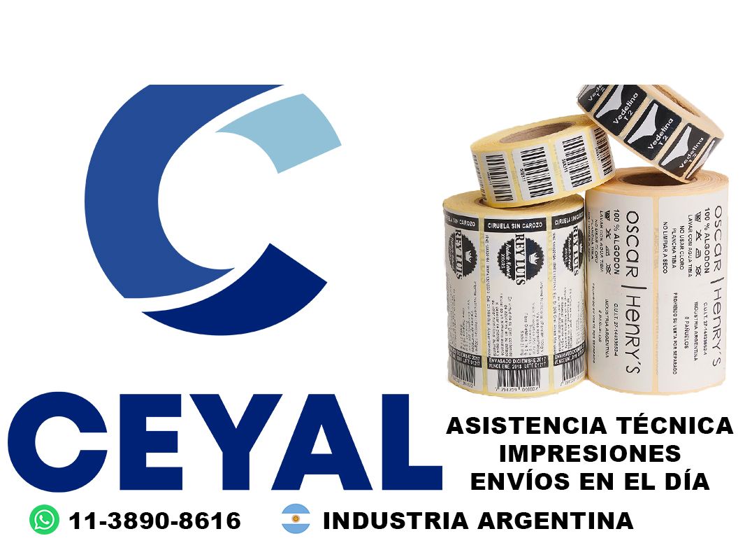 60 Etiquetas de trazabilidad alimentaria