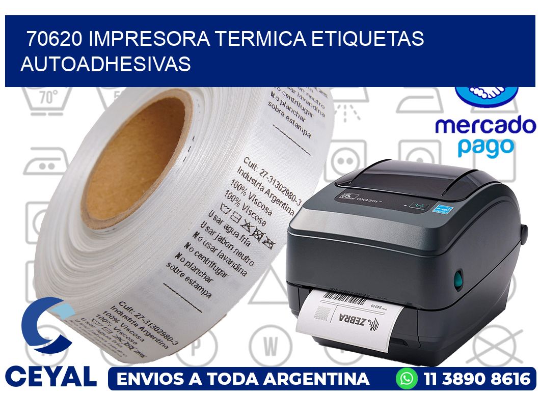 70620 Impresora termica etiquetas autoadhesivas