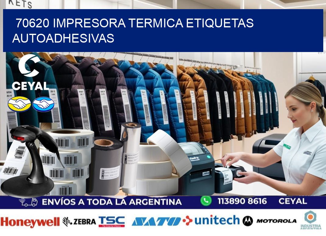70620 Impresora termica etiquetas autoadhesivas