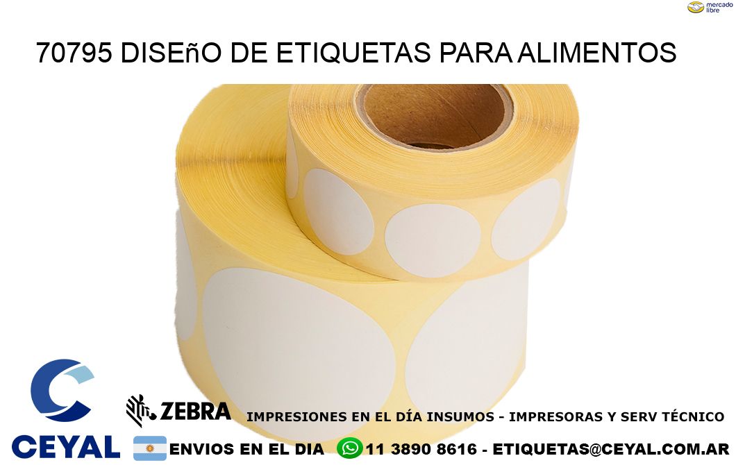 70795 Diseño de etiquetas para alimentos
