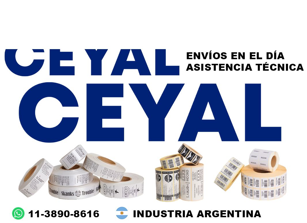 71000 Etiquetas De Papel Termico De 50x25 Mm X 1000 Unidades