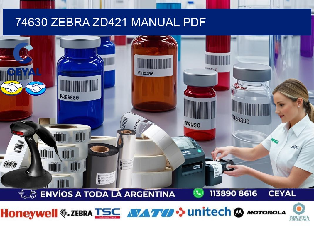 74630 Zebra ZD421 manual PDF