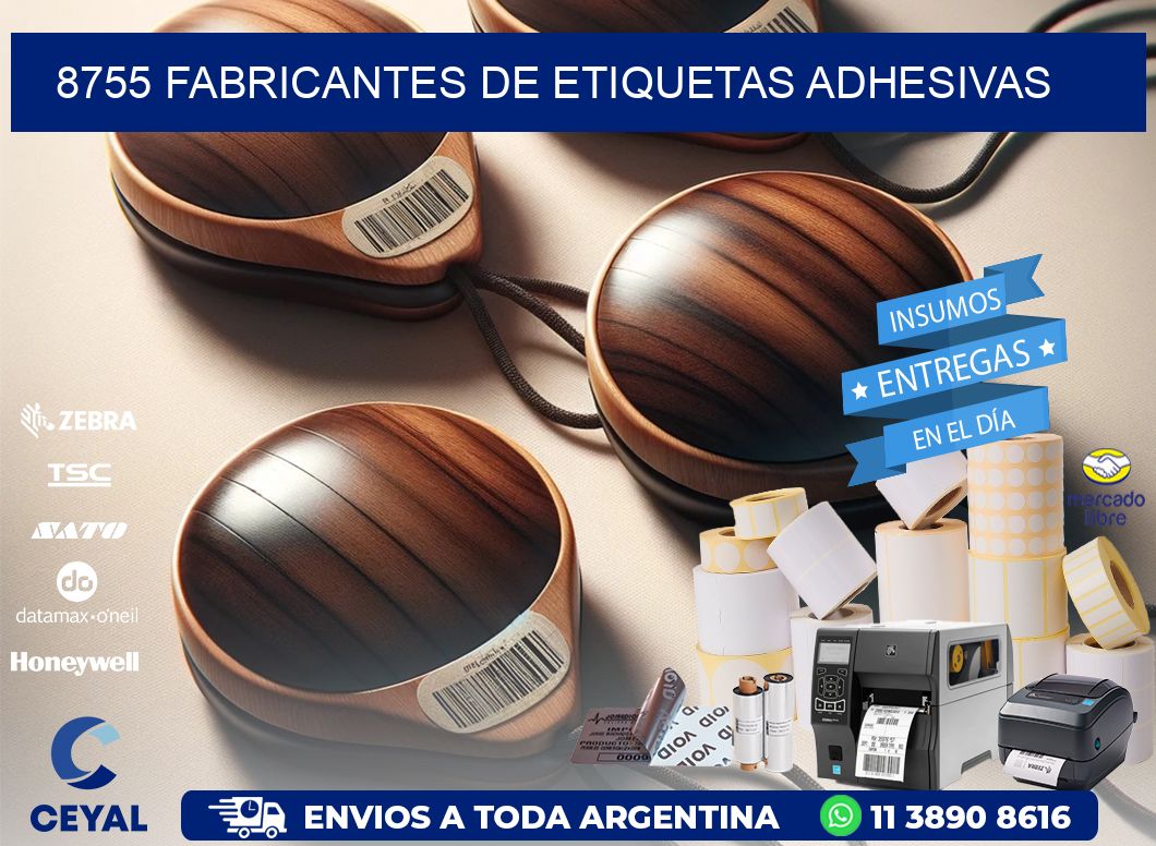 8755 Fabricantes de etiquetas adhesivas