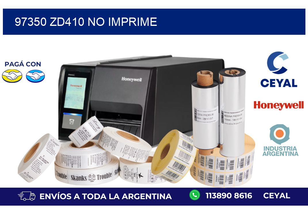 97350 ZD410 no imprime