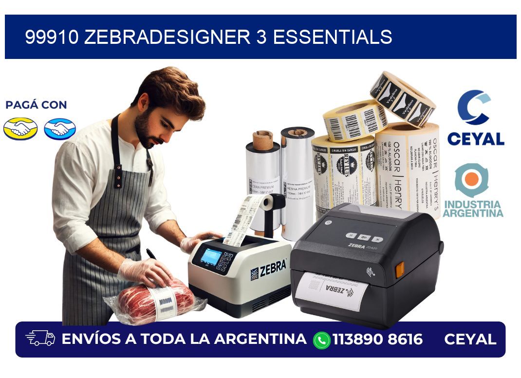99910 ZebraDesigner 3 Essentials
