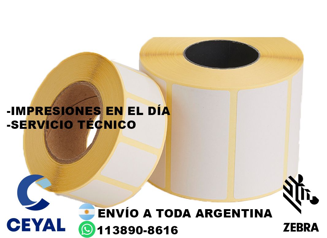 etiquetas personalizada para zebra 39 x 22