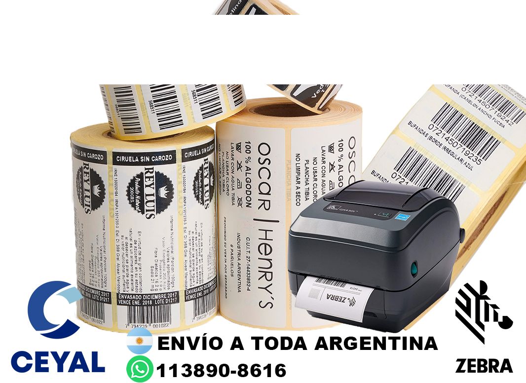 etiquetas100x150 mercadolibre  x 1000 tambien tenemos 73 x 27