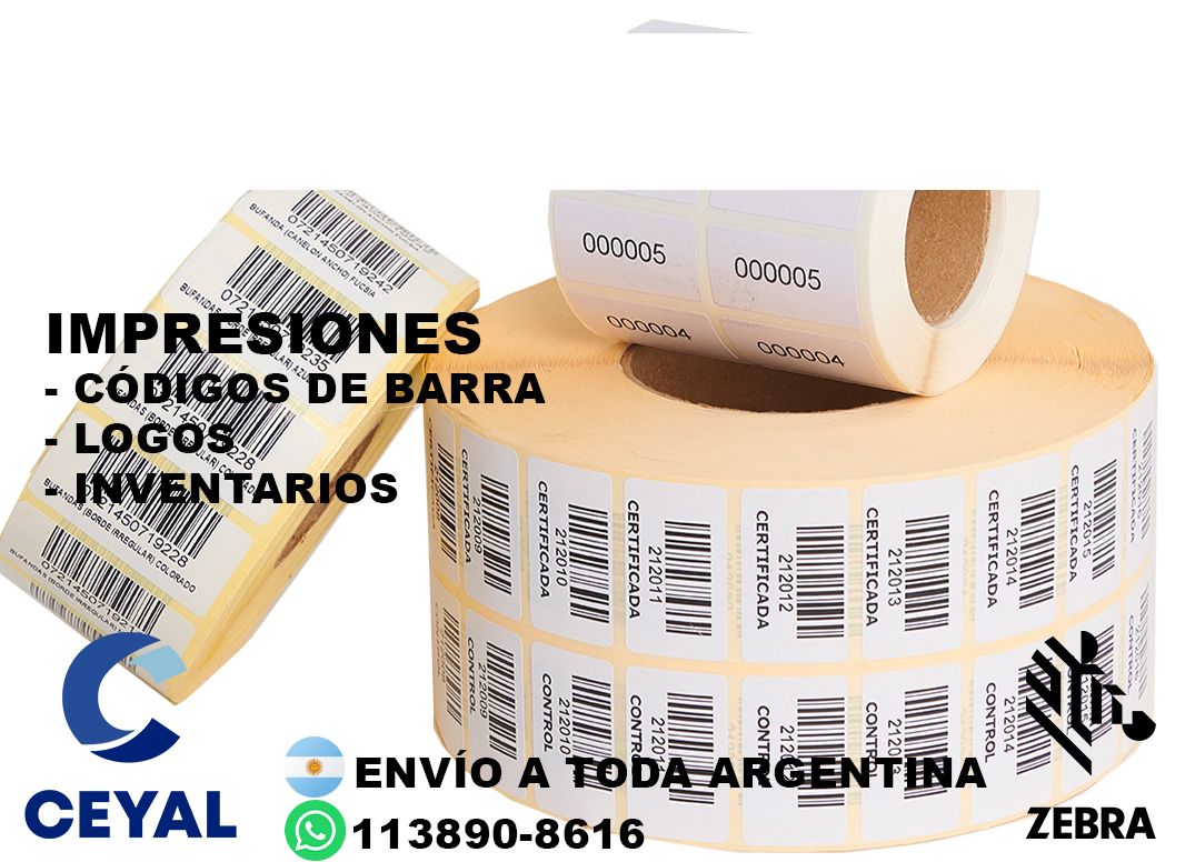 impresoras de etiquetas adhesivas mercadolibre  26 x 52