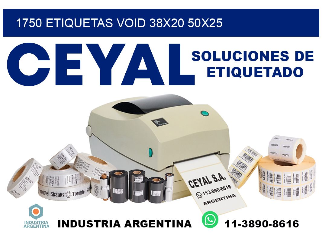 1750 etiquetas void 38x20 50x25