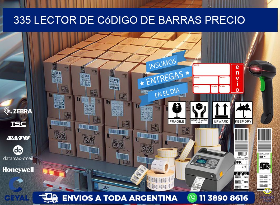 335 Lector de código de barras precio