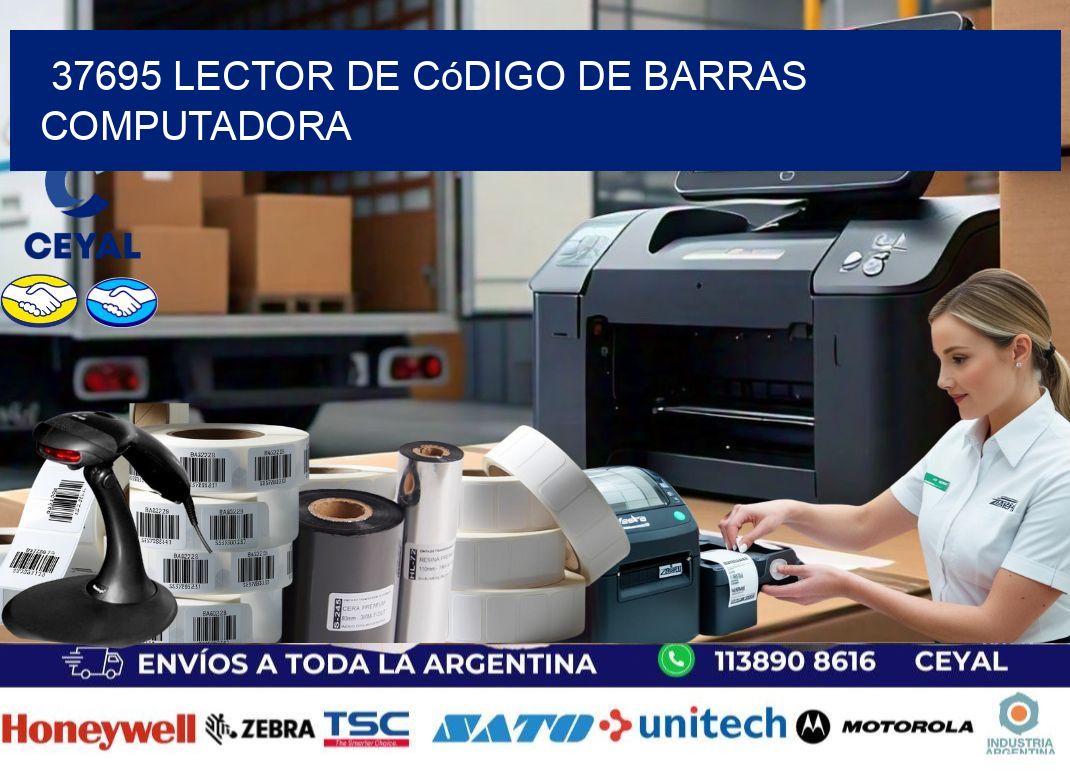 37695 Lector de código de barras computadora