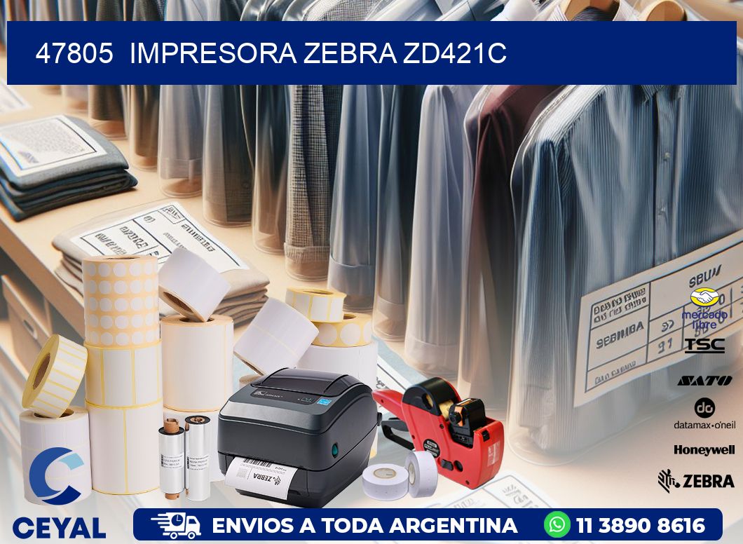 47805 Impresora Zebra zd421c