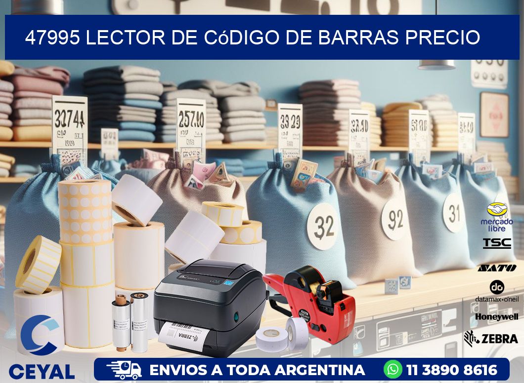 47995 Lector de código de barras precio