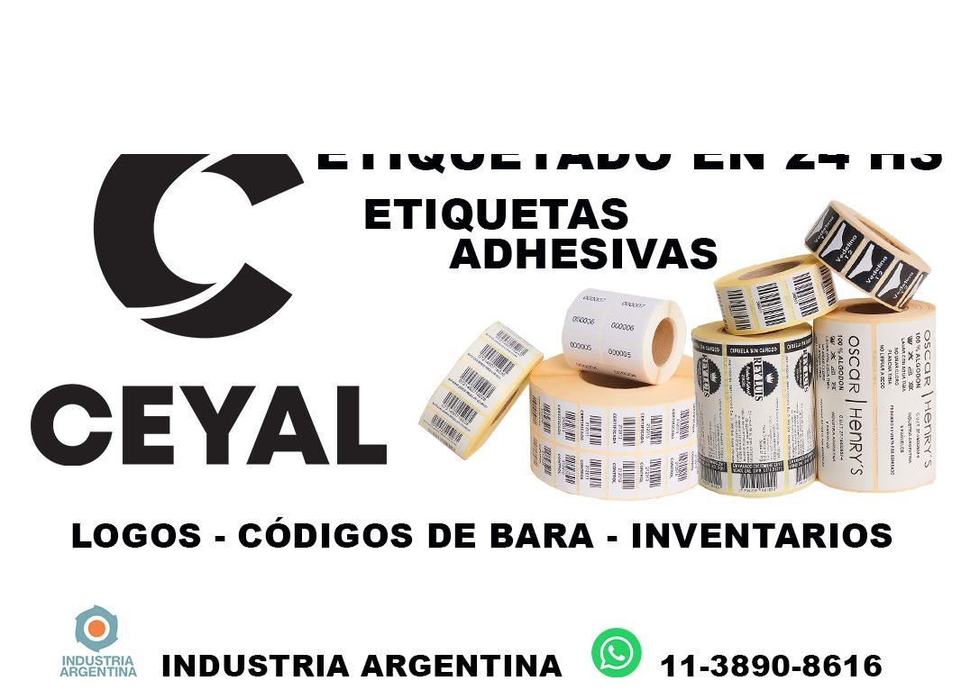 48640 etiquetas térmicas y etiquetas de papel