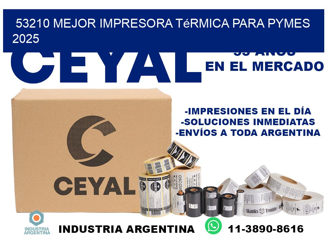 53210 mejor impresora térmica para pymes 2025