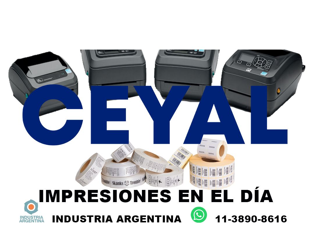 63260 impresora de etiquetas portátil Zebra GC420T