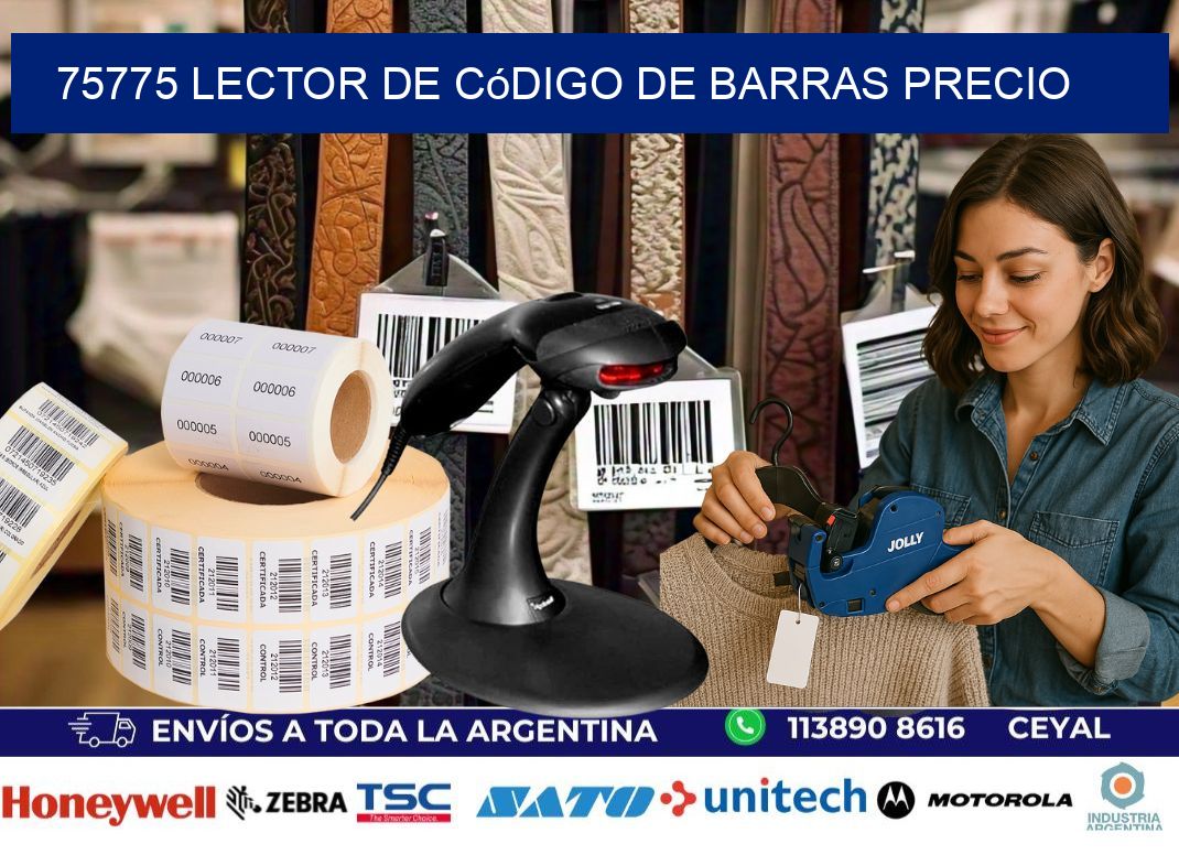 75775 Lector de código de barras precio