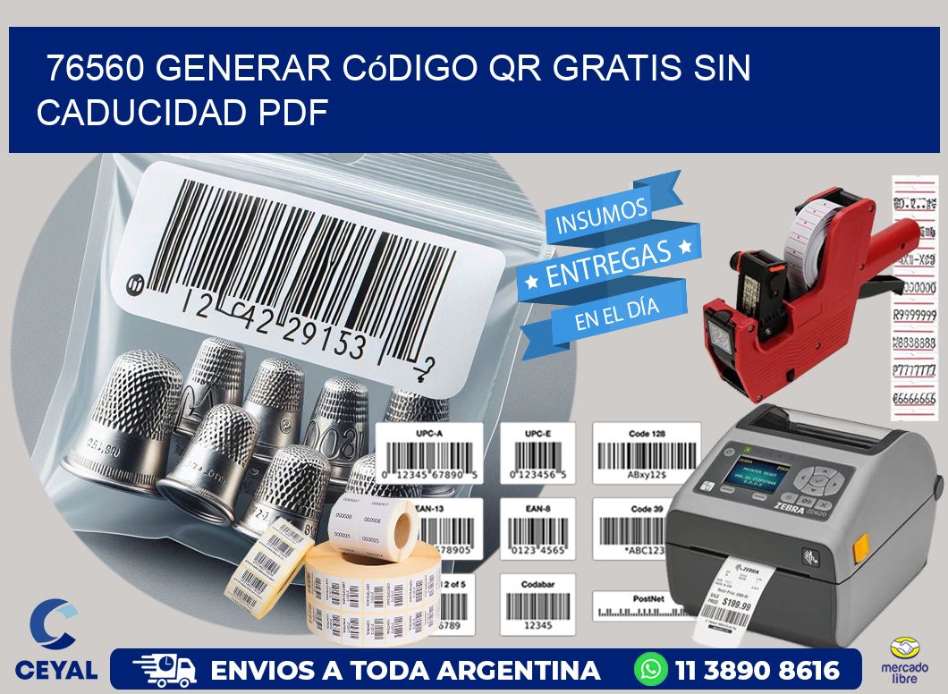 76560 Generar código QR gratis sin caducidad PDF