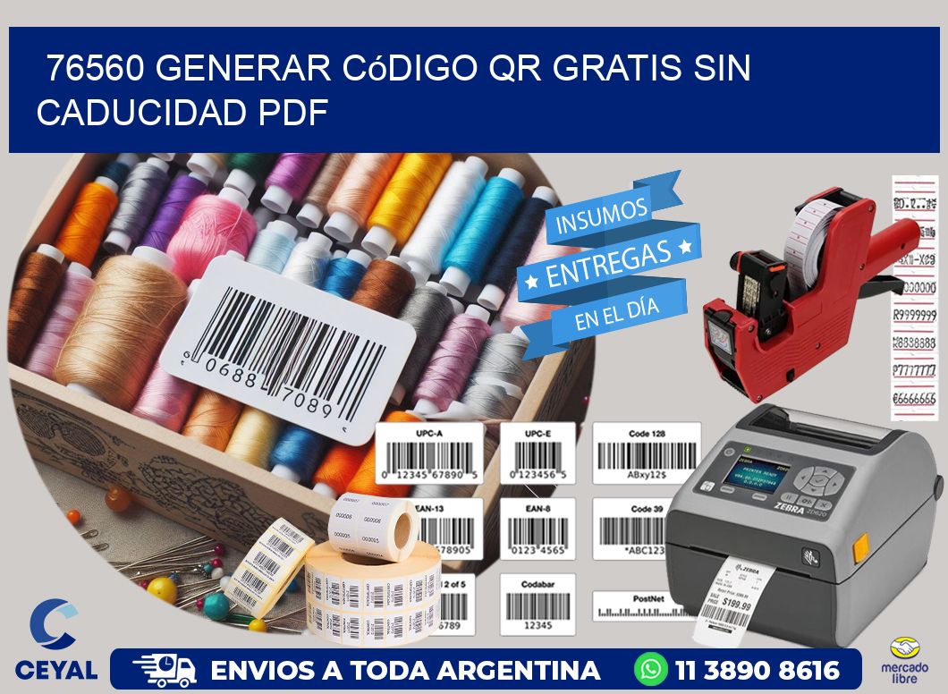 76560 Generar código QR gratis sin caducidad PDF