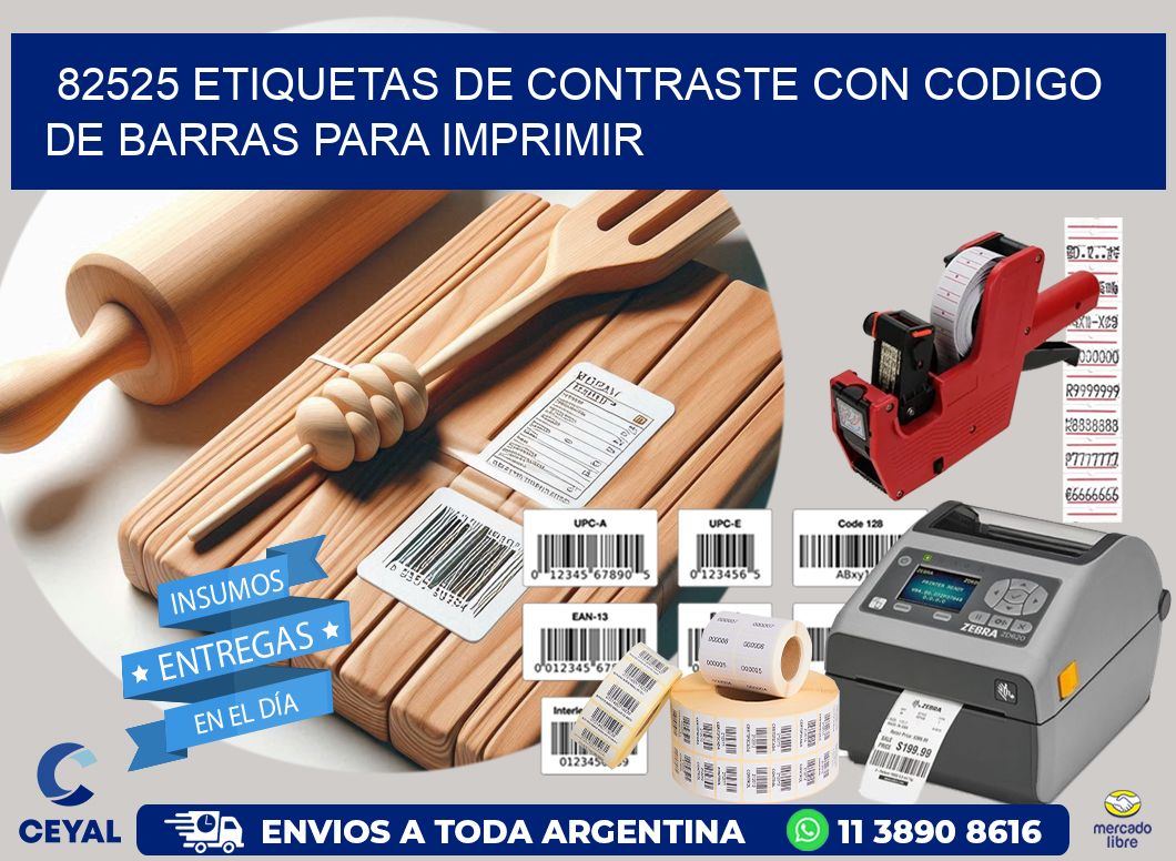 82525 etiquetas de contraste con codigo de barras para imprimir