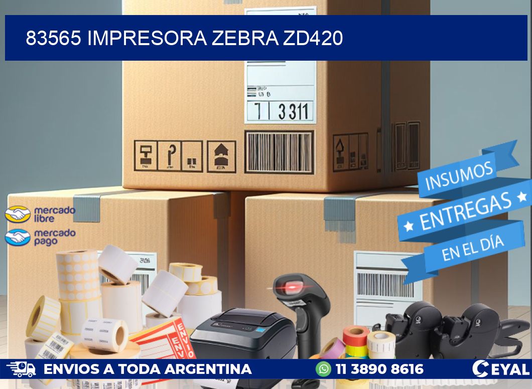 83565 Impresora Zebra ZD420