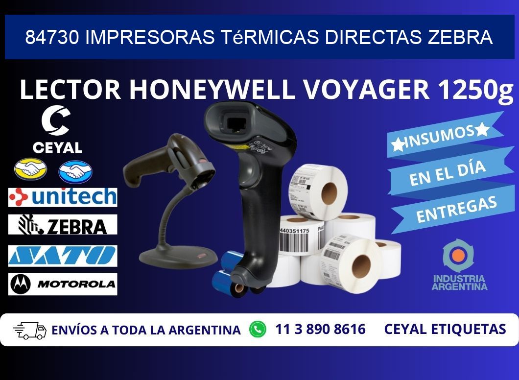 84730 impresoras térmicas directas zebra