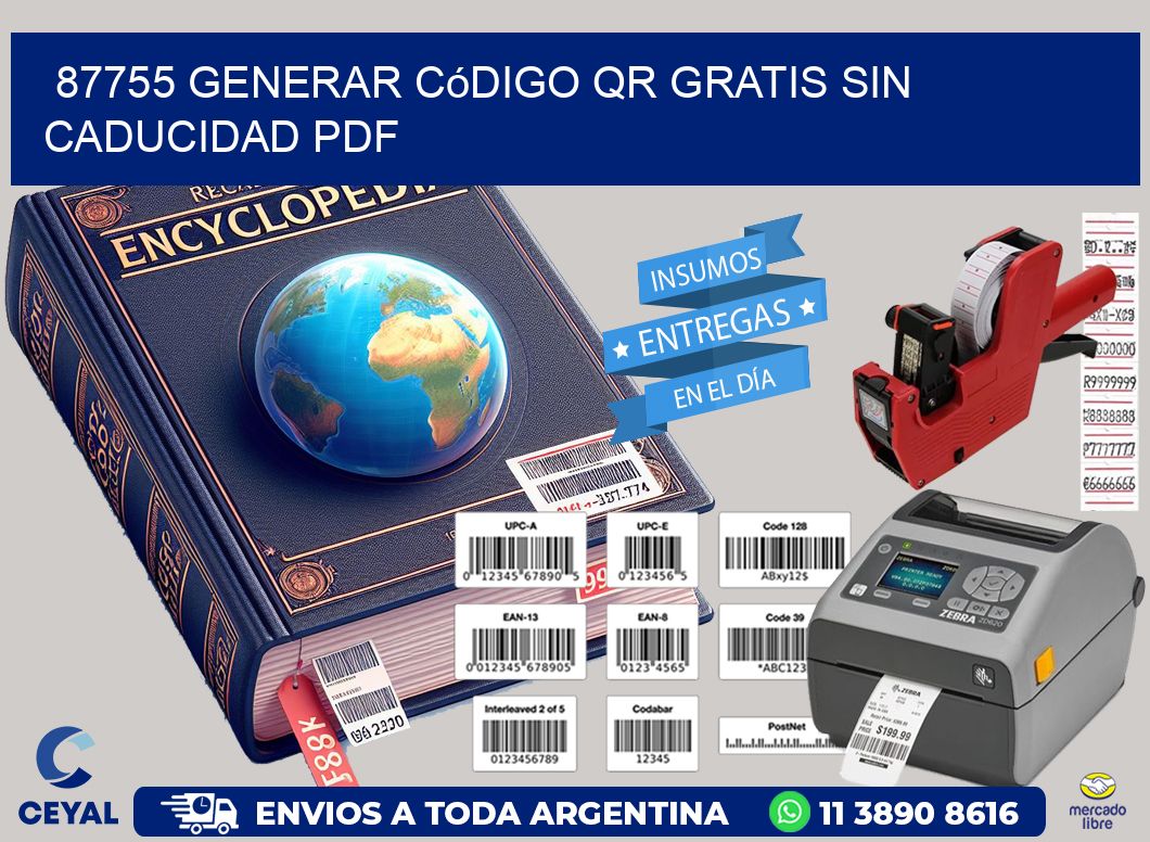 87755 Generar código QR gratis sin caducidad PDF